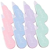 GRIRIW 12 Stück Mini Korrekturband Den Schulbedarf Tippex Klebeband Pad Stuff Doppelgel Beige White Out Klebeband Bulk Wipe Korrekturband Bulk Bürodateien Farbiges