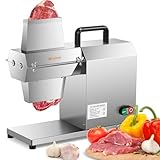 YYJYZH Elektrischer Fleischklopfer, kommerzieller Fleischschneider Klopfer Hochleistungs-Fleischwolf aus Edelstahl, zum Zartmachen von Rindfleisch Pute Hähnchen Schweinefleisch