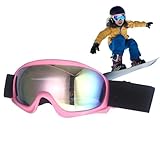 Schnee-Snowboardbrille für Kinder, Schneesportbrille,Anti-Fog-Skibrille Snowboardbrille - Weiche Schneebrille Skibrille für Kinder Mädchen Geburtstag Weihnachten