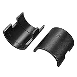 uxcell Drahtregal Clips 3,8 cm Draht Regal Lock Clips Kunststoff für Draht Regalsystem 32 Stück