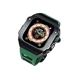 NZVCQVPU Watch Band Modification Kit ， für 8 Ultra 49mm Edelstahl -Hülle Gummi -Uhrenband ， für das IWATCH 8 -Serie -Upgrade Ersetzen Sie das Uhrengurt Ersetzen