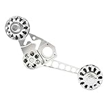 Kettenführung aus Aluminiumlegierung, Klapprad, Schaltwerk, Kettenspanner, Rad, 2/3/6 Gänge