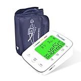Berrcom Oberarm-Blutdruckmessgerät, automatisches digitales Blutdruckmessgerät für den Heimgebrauch mit großer beleuchteter LED-Anzeige