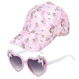 ZXTGBQ Mädchen Baseballkappe Verstellbarer Kinder Einhorn Baseballkappe Trucker Cap Sonnenhut für Jungen Kinder Geschenk Sommer Accessoires