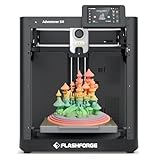 Flashforge Adventurer 5M 600mm/s Hochgeschwindigkeits-3D-Drucker mit Auto-Kalibrierung, Schnellwechseldüse + PEI-Platte – 220x220x220mm Bauraum für Modellbau/Prototyping