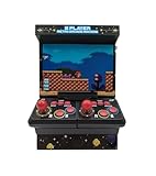 Mini Arcade Machine mit 300 Retro-Spielen – Wireless 2 Spieler Arcade Automat Mini – Handheld Retro Spielekonsole mit TV-Anschluss & 4,3” Farbdisplay – tragbare Mini Spielautomat Konsole