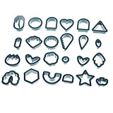 BATHVEVE 1Satz Teiliges Polymer Tonschneider für DIY Schmuckherstellung Multifunktionale Werkzeuge für Ohrringe Schlüsselanhänger und Mehr für Knete und Bastelprojekte