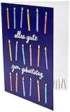 Amazon.de Geschenkkarte in Grußkarte (Geburtstagskerzen)