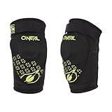 O'NEAL | Knieprotektor | Kinder | BMX Mountainbike Downhill | IPX®- Aufprallschutz aus Polyurethan, Leichte Konstruktion, Abriebfestes Material | Dirt Knee Guard Youth V.23 | Schwarz Neon-Gelb | L-XL