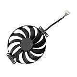 RAKSTORE FDC10U12D9-C T129215BU 95mm Graphics Card Cooling Fan Compatible with for ASUS RTX 3050 RTX 3060 PHOENIX Quiet Cooler Fan