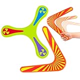 liuer 2PCS Bumerang für Kinder,Zurückkehrende Boomerang,Rückkehr Boomerang-Sportspielzeug,Schnell Fangen Bumerang Rückkehr Bumerang Flugspielzeug für Kinder Flying Boomerang Geschwindigkeit