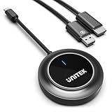 Unitek USB C auf Hdmi Wireless Transmitter and Receiver, 5G USB C HDMI Funkübertragung für Streaming Video Audio File von, Laptop, PC zu HDTV, Projektor, FHD Wireless Extender, 1080P HD Sat Receiver