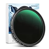 NEEWER 67mm HD Variable ND Filter ND2-ND32 (1-5 Stops) kein X Kreuz Variabel Graufilter HD optisches Glas 30 lagiges Nano beschichtetes wasserabweisend Kratzfest