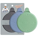 MR.SIGA Abflussstöpsel Silikon für Dusche Badewanne Abflussstopfen Waschbecken Spülbecken Badewannenstöpsel mit Saugnapf, 3er-Pack