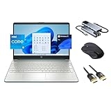 HP 15.6' Business Laptop, Full HD Micro-Edge Display, Intel 10-Core i5-1235U (Beats i7-1165G7), 32GB RAM, 2TB PCIe SSD, Webcam, Keypad, USB-C, 3-in-1 Essential Bundle, US Version KB, Win 11 Pro
