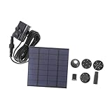 Totority solare Wasserpumpe solarbrunnen solarbrunnem solar wasserpumpen Solar powered water pump wasserspringbrunnen solar solarwasserpumpen Gartenwasserpumpe Vogeltränkebrunnenpumpe