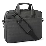 Amazon Basics 15.6in (39.6cm)-Laptoptasche für Damen und Herren, Umhängetasche für Computer und Tablet, Schwarz