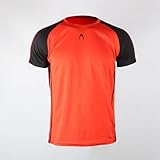 HO Soccer Fußballtrikot, Akademia, Rot, Polyester, verfügbare Farben, Uni, Kinder, Rot/Schwarz, Größe 14XS