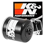 K&N Ölfilter für Motorräder: Entwickelt für die Verwendung mit synthetischen oder konventionellen Ölen. kompatibel mit Ducati, Bimota Motorräder KN-153 (Patrone 78 x 85mm), Rot