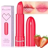 Fruit Jelly LipBalm Farbwechsel-Lippenbalsam, doppelte Verwendung, reduziert Lippenfalten, dauerhafte natürliche Lippen, feuchtigkeitsspendend, trocknend