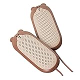 Healeved USB Schuhwärmer und Sterilisator aus Hochfestem Tragbar und Zeitgesteuert Praktischer Schuhtrockner mit USB anschluss Wärmebeständig und Stoßfest für Geruchsfreiere Schuhe im