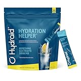 Hydraid Hydration Helper® LEMON – Elektrolyt Pulver mit 1118mg Elektrolyten zur besseren Wasseraufnahme für Sport & schnelle Erholung – 25 Sticks mit Zitrone-Geschmack