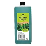 Konfitee Kräuter Dünger Flora Boost 1000ml I Für bis zu 200L Gießwasser I Für alle Kräuter Pflanzen geeignet I Flüssiger Blatt- & Wurzeldünger I 100% natürlicher Pflanzendünger