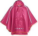 Playshoes Unisex Kinder Regenjacke Regenmantel Regenbekleidung Regen-poncho Faltbar beere M