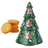 Weihnachts-Plätzchen-Box, Weihnachtsbaum-Leckerei-Blechdose mit Deckel, kleine Gläser für Geburtstag, Urlaub, Alltag, Bäckerei, Klassenzimmer, Pralinen, Verlobungen, Hochzeiten, Babypartys