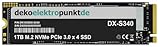 dekoelektropunktde 1TB M.2 NVMe Gen3 SSD Festplatte passend für ASUS VivoBook 16 X1607QA-MB085W, Alternatives Ersatzteil 2280 PCIe 3.0 x 4