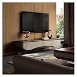 Hhmmei2024-23 TV-Ständerschrank Moderner TV-Ständer mit Bein, Holz-Entertainment-Center-Medienkonsole, Haushalts-TV-Regal, Medienkonsolenschrank zur Aufbewahrung TV-Ständer Modern