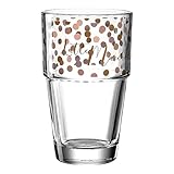 LEONARDO HOME Latte-Macchiatoglas - 410 ml Füllmenge