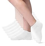 Silky Toes Kindersocken aus Rayon-Bambus, athletisch, nahtlos, mit Kissen, 3–6 Paar, für Jungen und Mädchen, keine Show Socken