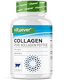 vit4ever Collagen 300 Kapseln - 4500 mg Bioaktives Kollagen Hydrolysat Peptide pro Tagesdosis - Kollagen Typ 1, 2 & 3 - Alternative zu Pulver - Hochdosiert