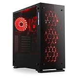Basic Gaming PC mit Windows 11 Home | AMD Ryzen 7 5700G 8x3.8GHz | AMD Radeon | 4000GB M.2 NVMe | 16GB DDR4 RAM | WLAN | Computer für Zocker, Gamer Desktop Rechner zum Spielen | A10730