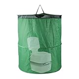Faltbares, 112 x 93 cm, Outdoor-, tragbares Vorzelt, wasserdicht, faltbar, einfacher Aufbau, Camping-Unterschlupfzelte mit Griffen für Toilette, Angeln, Wandern, Klettern, Reisen