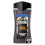 AXE - Duschgel – Kollektion Prestige – Black Vanilla – 12 Stunden Frische – frischer und köstlicher Duft von Vanille, Orange und Sandelholz – feuchtigkeitsspendende Wirkstoffe 100% pflanzlichen
