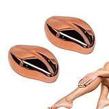 pclapora 2 Stück Nano Haarentferner, Crystal Haarentferner für Damen & Männer, Wiederverwendbar Enthaarungsstein, Arme & Beine Glass Shaver, für Rücken, Arme und Beine