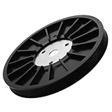 Toyvian Dynamische Fitness Bike Riemenscheibe Langlebige Indoor Cycling Antriebsscheibe Kompatibel mit Heimtrainer Verschleißfestes Pulley Ersatzteil für Spinning Bikes