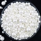 Essbare Süßigkeiten 120G weiße Perle Süßigkeiten Streuen Geburtstag Hochzeit Halloween Thanksgiving Weihnachtskuchen Cupcake Keks Dim sum Dekorative Süßigkeiten