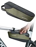 ROCKBROS Fahrradtasche Reflektierende Rahmentasche Werkzeugtasche Fahrradzubehör Große Kapazität von 1,4L für Mountainbikes, Rennräder, Gravelbikes