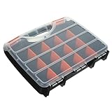 Operitacx Kleinteile Organizer Tragbarer Werkzeugkoffer Mit Fächern Organizer Bastelbehälter Für Kleinteile Vielseitig Einsetzbar Kleine