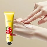 Schnell einziehende Handcreme für empfindliche Haut – beruhigt, befeuchtet und schützt mit natürlichen Inhaltsstoffen vor täglichen Schäden!' HzN769 (Red, 11.5x2.5cm)