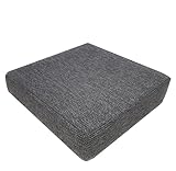 Schwar Textilien ® | Orthopädische Sitzerhöhung | Grobgewebt | 40x40x10 cm | Anthrazit