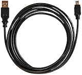 PremiumCord USB 2.0 A-B Mini-Kabel, 5-polig, Schwarz, 2 m