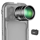 NEEWER 2X Konverter nur für Teleobjektive von Handykameras, 240mm Telekonverter, 7 Elemente in 5 Gruppen, 17mm Gewinde kompatibel mit NEEWER Handykäfig iPhone Android Samsung Xiaomi, LS-79