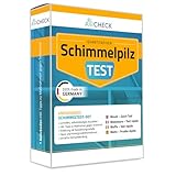 Schimmelpilz-Test für die Heimanwendung, 1 x Schimmelschnelltest zur Ermittlung eines Schimmelbefalls im Wohnraum