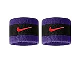 Nike Unisex – Erwachsene Swoosh SchweißBND, Purple-Black, 7,6cm