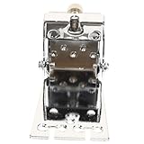 Beaupretty Banjo Saitenhalter Metall Chrom Banjo Zubehör Langlebig Installieren Praktisches Ersatzteil für Reparatur