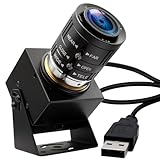 ELP 120fps USB Kamera 4K High Speed ​​USB Webcam Golfschwungkamera 12MP USB Kamera mit 3-Fach manuellem optischem Zoomobjektiv Lightburn USB-Kamera Plug and Play für Raspberry Pi Windows Linux Mac OS
